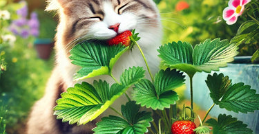 Are strawberry plants toxic to cats?