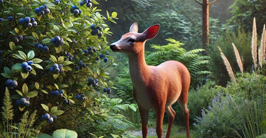 Will deer eat blueberry plants?