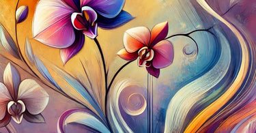 What do orchids symbolize?