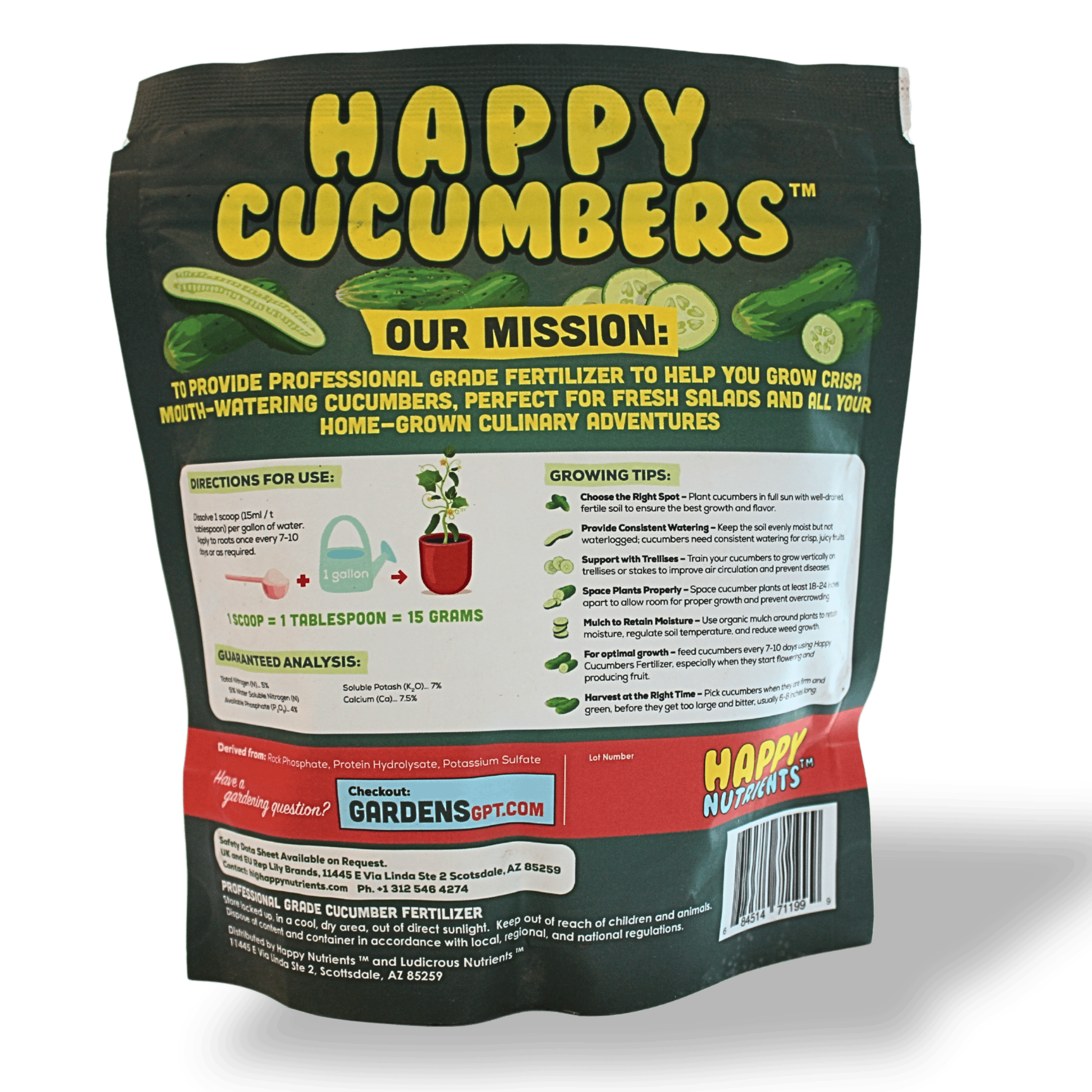 best fertilizer for cucumber plants Happy Cucumber Fertilizer – Organic Fertilizer for Cucumbers, Zucchini – Happy Nutrients