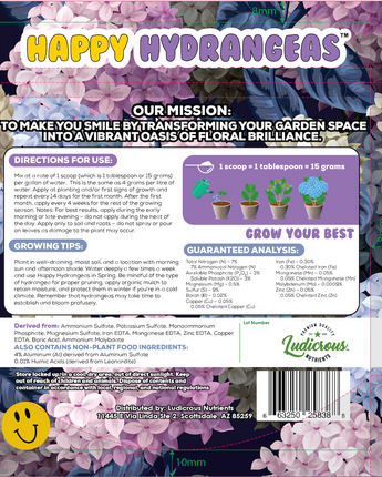 Happy Hydrangeas Flower Fertilizer 12 oz pouch