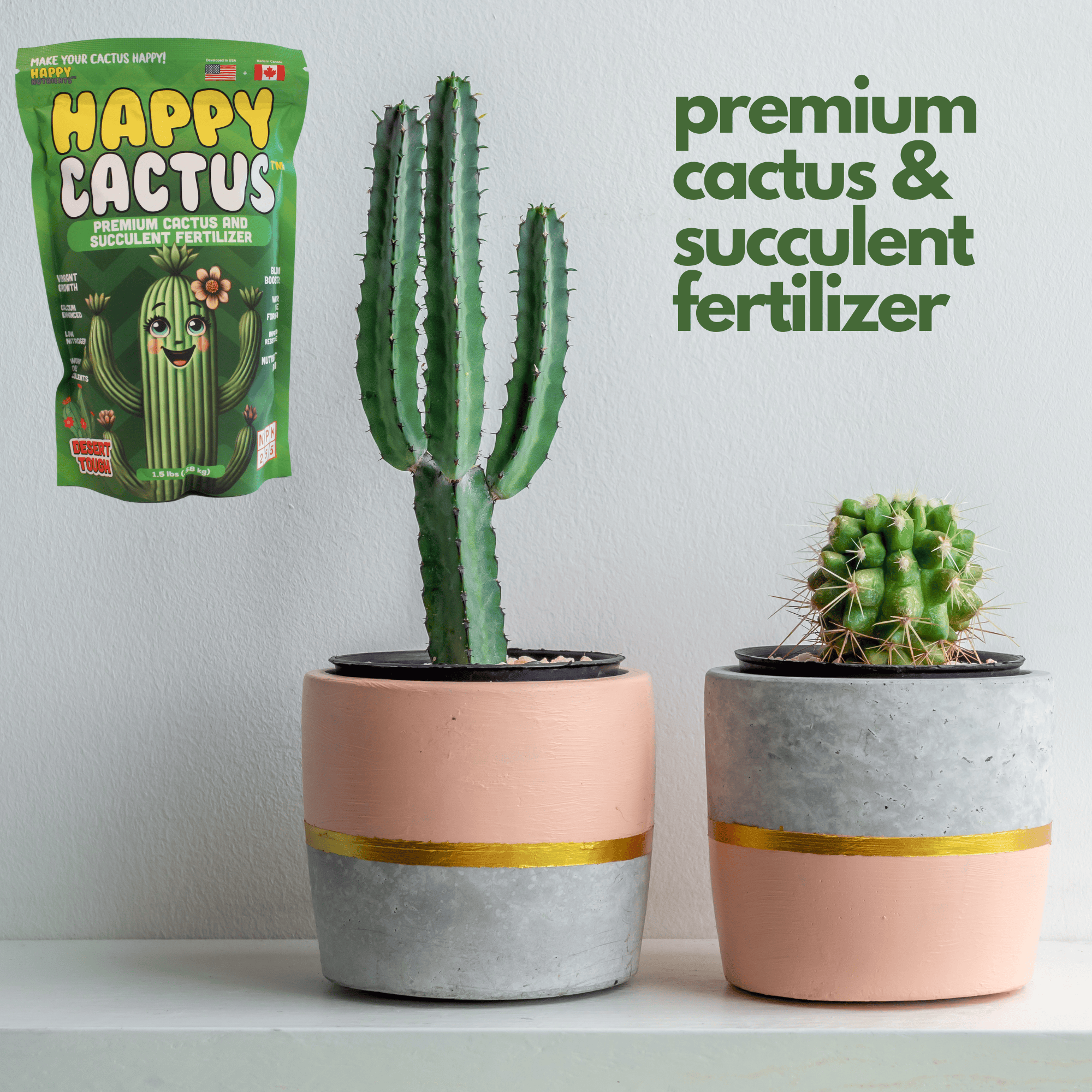 happy cactus cacti succulents and more Happy Cactus Fertilizer – Low Nitrogen Fertilizer for Cactus Plant & S – Happy Nutrients