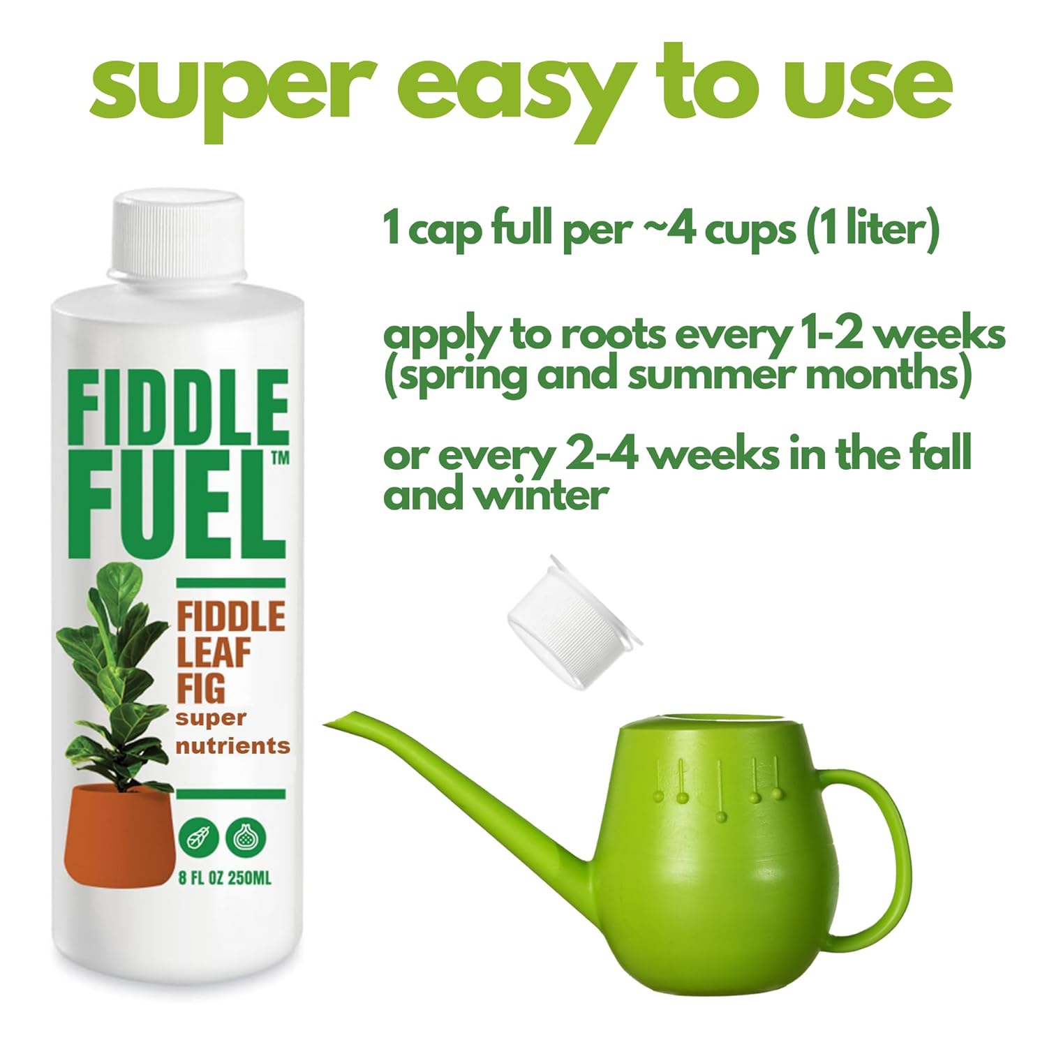 do fiddle leaf figs need fertilizer Fiddle Fuel - Fiddle Leaf Fig Plant Food for all Houseplants
