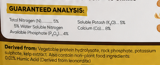 Ingredients