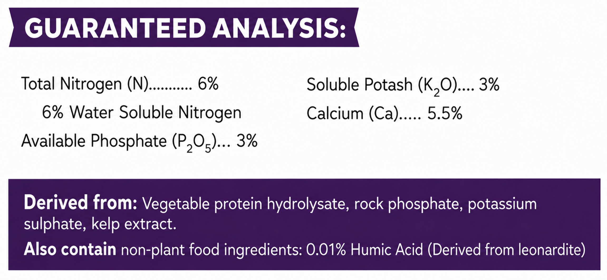 Ingredients