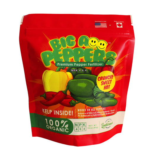 Fertilizer for Peppers by BigAss Pepper Fertilizer – 100% Organic (12 oz pouch)