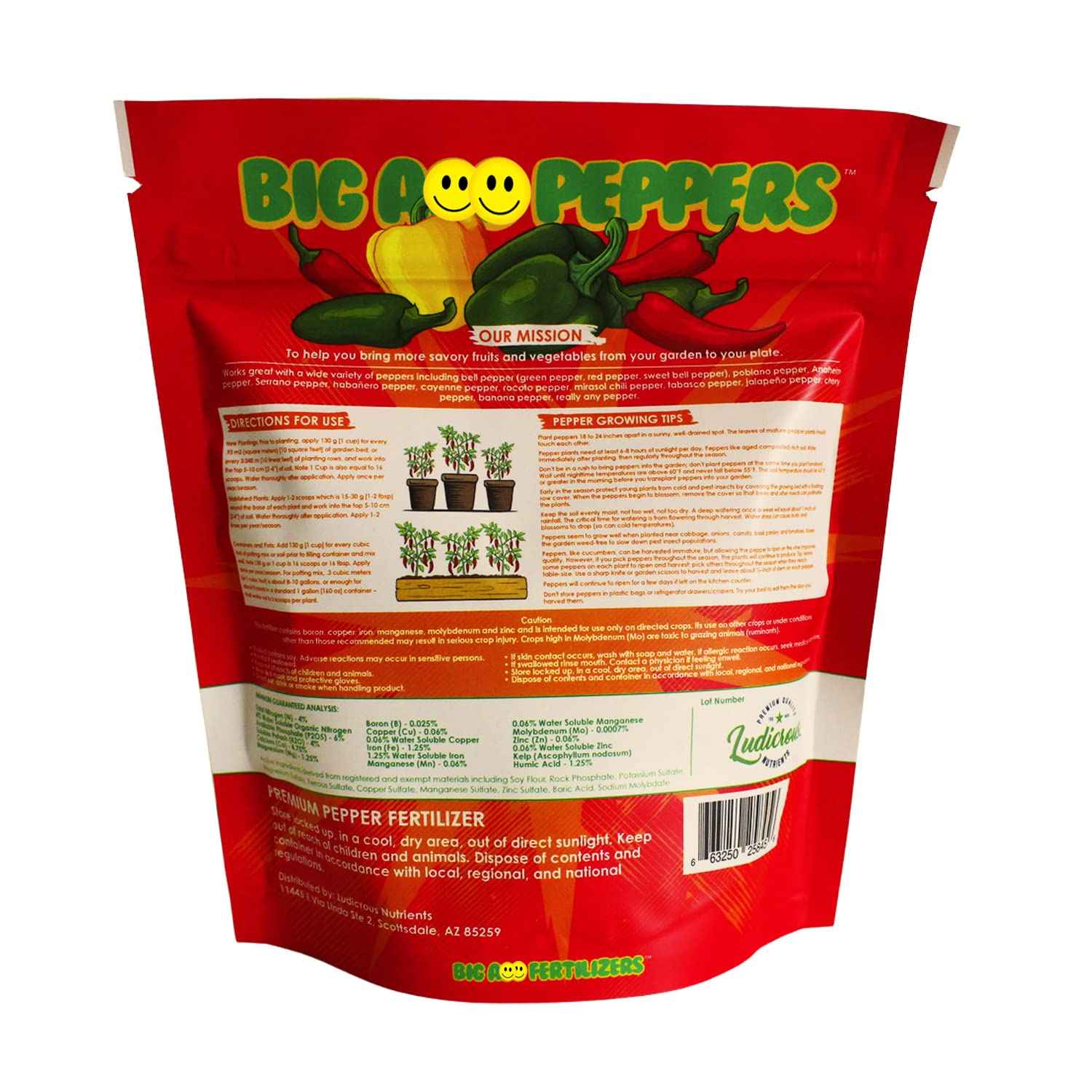 fertilizer for chili plants Organic Fertilizer for Peppers – BigAss Pepper Fertilizer (12 oz)